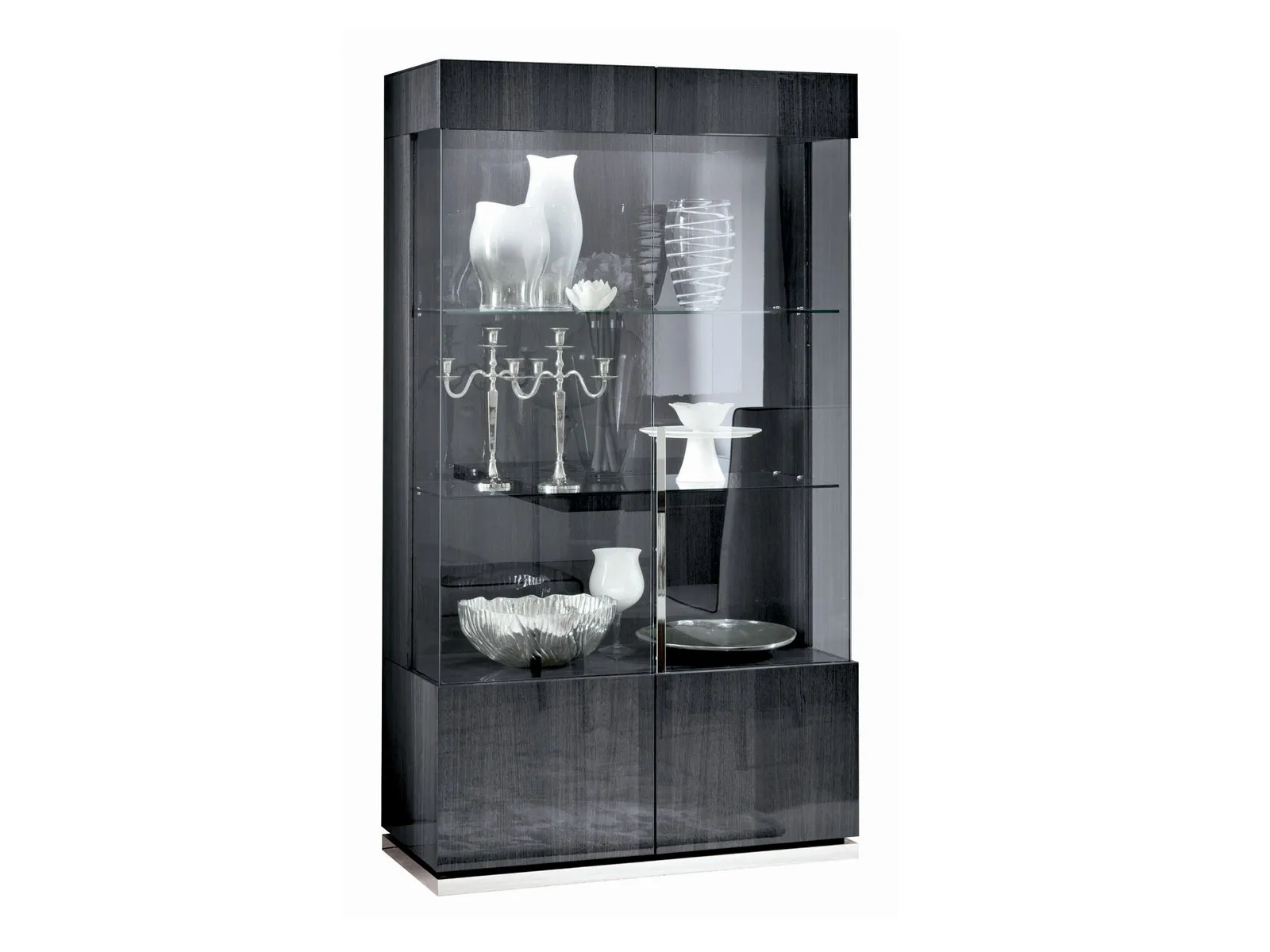 2 Door Curio Cabinet